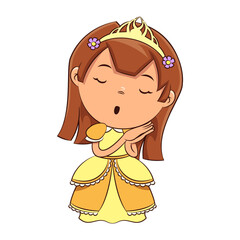 Princess sleeping standing up
