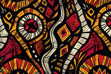 Naklejka premium Detailed view of a pattern on fabric, ideal for backgrounds