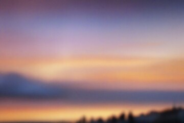 Fototapeta premium sunset in the city