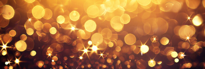 Close up of gold background with stars