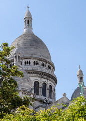 The Sacré-Cœur is a basilica on top of Montmartre hill (Paris, France). The temple, dedicated to...