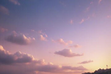 Obraz premium sunset in the sky