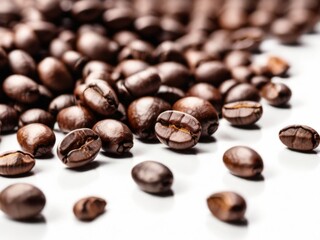 Fototapeta premium Group of coffee beans