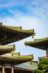 Fototapeta premium Baoshan Temple, Baoshan District, Shanghai - Buddhist temples and ancient buildings