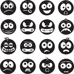 set of emoji