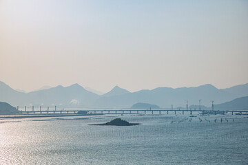 Nanwan, Xiapu County, Ningde City, Fujian Province - Bay under the Sunset