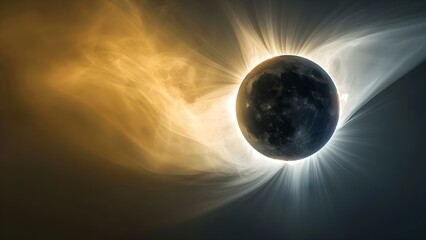 Partial Solar Eclipse Up Close. Concept Astronomy, Solar Eclipse, Partial Eclipse, Astrophotography, Celestial Events