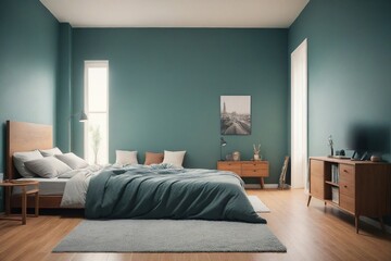 Fototapeta premium interior of a bedroom