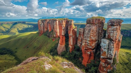 Serra da Capivara Landscape: Captivating Formations