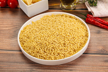 Italian cuisine - dry stelline pasta