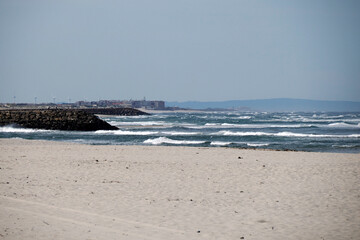 Aveiro portugal sand dunes Atlantic Ocean beach view landscape panorama