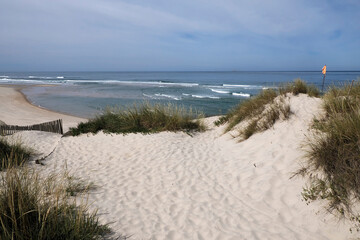 Aveiro portugal sand dunes Atlantic Ocean beach view landscape panorama