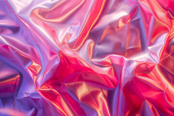 Fototapeta premium Holographic surfaces texture background