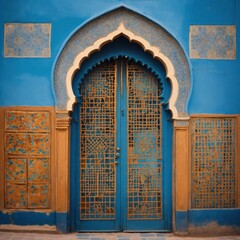 door in a mosque