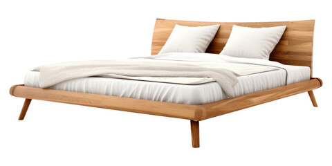 PNG  Furniture bed architecture comfortable.