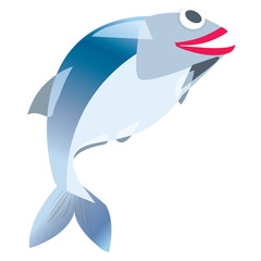 dolphin isolated on white