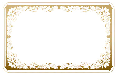 PNG  Bear pattern frame white.
