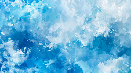 Cool Abstract Watercolor Background with Ice Elements ultra clear