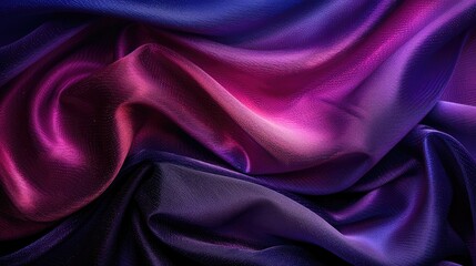 Fototapeta premium iridescent purple and blue silk