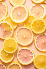 Close-up of a variety of citrus fruits