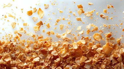 Artistic Expression of Deconstructed Baked Crumbs