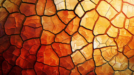 Cracked Earth Texture: A dry, cracked ground pattern resembling abstract desert soil.