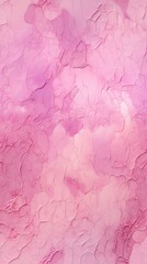 Pink and white abstract painting