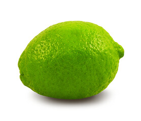 A lime photo on a transparent background.