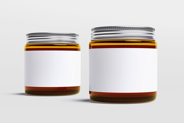 New Jar Blank Background