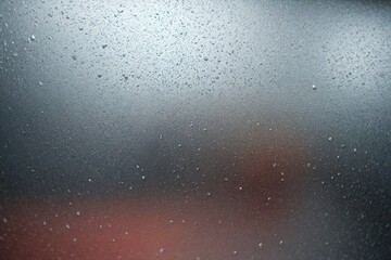 rain on window
