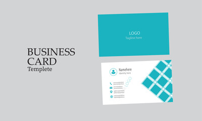 Business card design template , Doctor business card, 
Creative business card, Modern business card, Elegant doctor business card,  3.5/2 size 
adobe-stock-business-card-5-&4