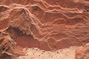 Ancient Sandstone Erosion Background