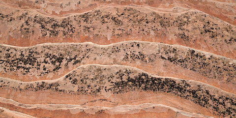 Ancient Sandstone Erosion Background