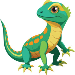 Lizard Vector Art. Lizard animal vector illustration