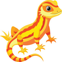 Lizard Vector Art. Lizard animal vector illustration