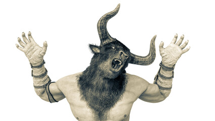 minotaur is acting like a monster © DM7