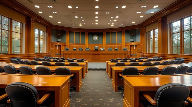 Moot Court Competition at Law Campus, generative ai