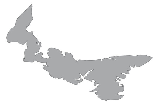 recommend clip art: Outline of the map of  Canada, Charlottetown