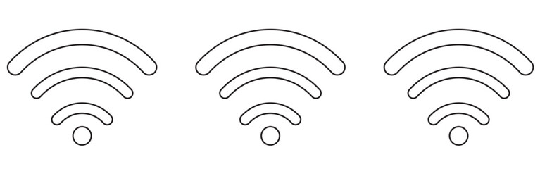 Antenna icon set. Radio antenna icon. Communication towers collection. Radio tower icons. Transmitter receiver wireless signal icons. Vector EPS 10