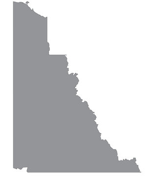 recommend clip art: Outline of the map of  Canada, Yukon