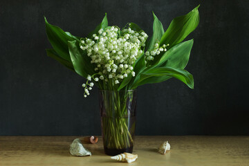 lily of the valley on the table