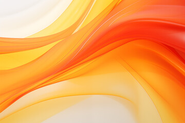 Abstract Image with Swirls and Lines in Warm Shades