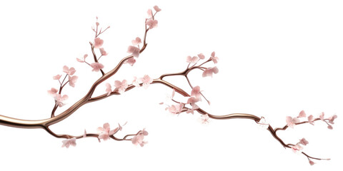 PNG Tree branch blossom flower plant.