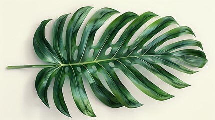 Palm Leaf Close-Up: Naturalistic Elegance
