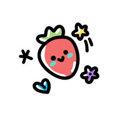 happy strawberry