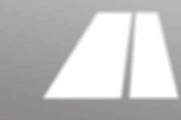 Realistic window shadow overlay effect on transparent background. Falling window shadow blur shadows on white wall. White and black to overlay on photo or layout.