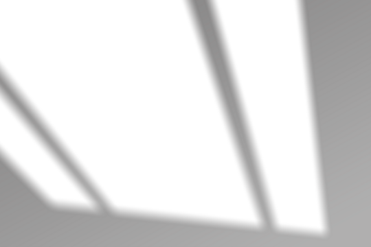 Realistic window shadow overlay effect on transparent background. Falling window shadow blur shadows on white wall. White and black to overlay on photo or layout.