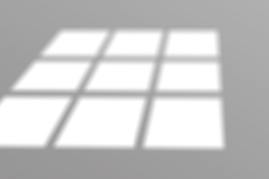 Realistic window shadow overlay effect on transparent background. Falling window shadow blur shadows on white wall. White and black to overlay on photo or layout.