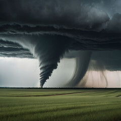 Tornado with Rain Storm