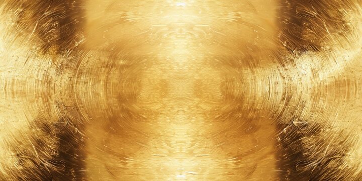 Golden texture background with shiny light
